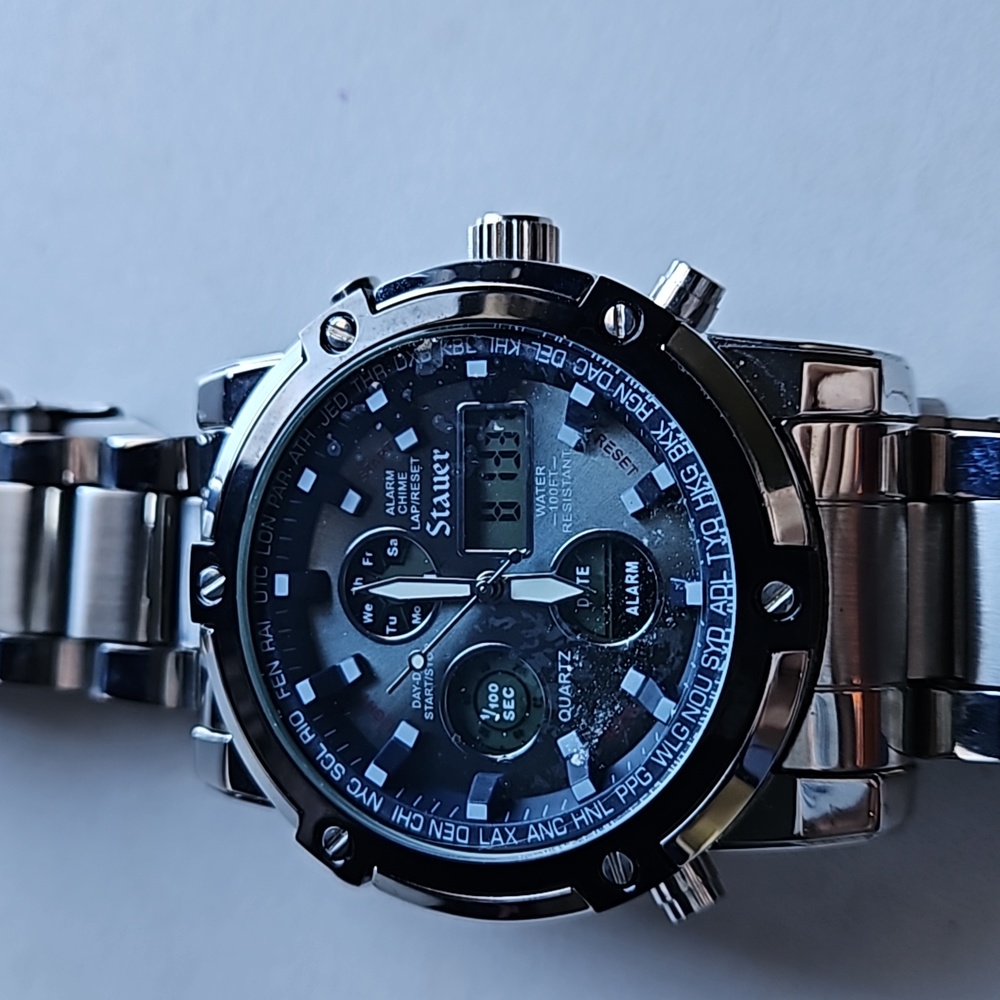 Stauer men's diver watch style 33207